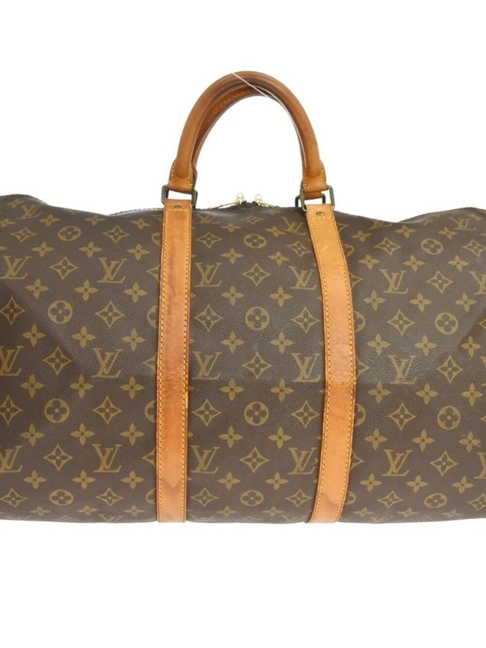LOUIS VUITTON KEEPALL 50 TRAVEL HANDBAG MONOGRAM